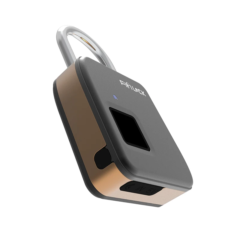 

Keyless smart padlock,you finger is key.Small size and large memory capacity through fingerprint access,fingerprint smart lock