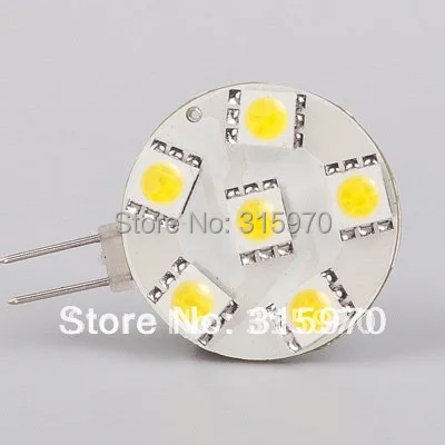 

LED G4 lighting bulb 6LED 5050smd 12V 24V AC/DC10-30V BOAT LIGHT MARTINE LIGHT 1W 10pcs/lot