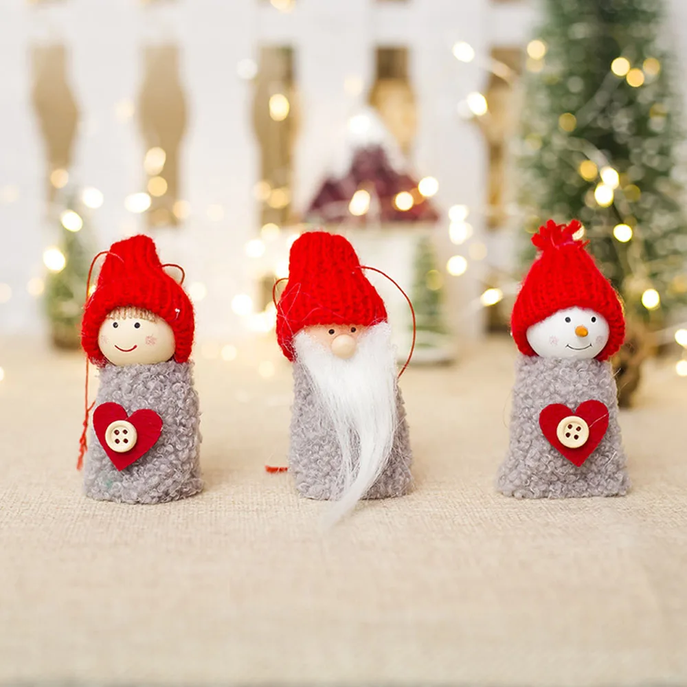 2018 neue Nizza Weihnachten Anhänger Drop Ornamente Santa Claus Ornamente Weihnachten Puppe Festival Party Baum Hängende Dekoration in 2018 neue Nizza