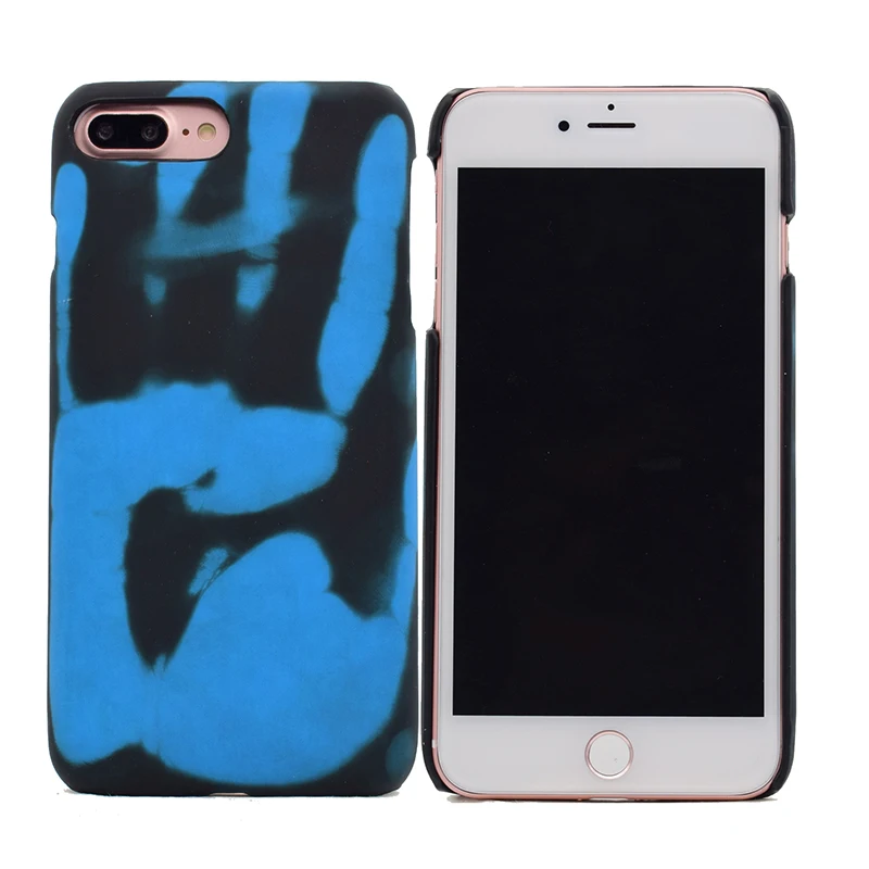 Чехол с термочувствительным датчиком для iPhone 12 11 Pro Max X XR XS 8 7 6S Plus чехол изменением