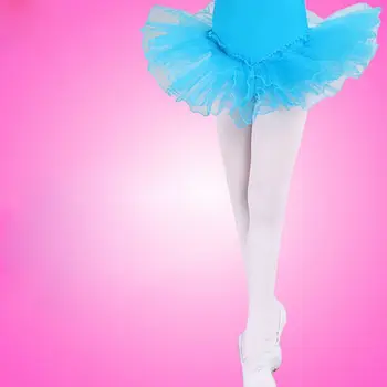 

White Kids Girls Dance Stockings Panty Hose Ballet Dancing Stocking