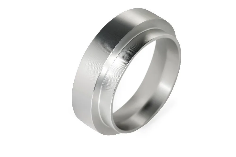 1 Ring SILVER 58 мм алюминиевое IDR интеллектуальное Дозирующее кольцо из нержавеющей стали набор для заваривания чаши кофе порошок эспрессо инструмент баристы - Цвет: 1 Ring SILVER