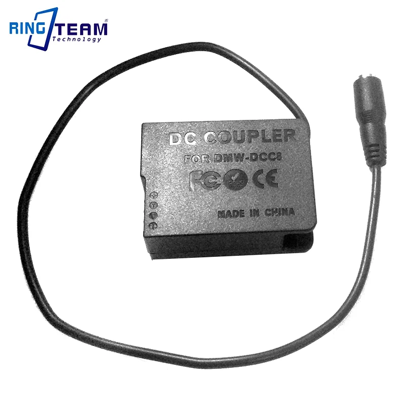 

DMW-DCC8 DCC8 Battery DC Coupler DMW-BLC12 BLC12PP for Panasonic Lumix DMC-GH2 DMC GH2H FZ200 G6 G5 G80 G85 G5K GH2K GH2S Camera