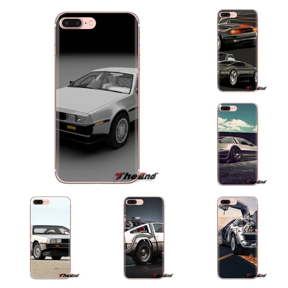 Soft Transparent Case Covers Delorean wallpaper For Xiaomi Mi3 Samsung A10 A30 A40 A50 A60 A70 Galaxy S2 Note 2 Grand Core Prime |