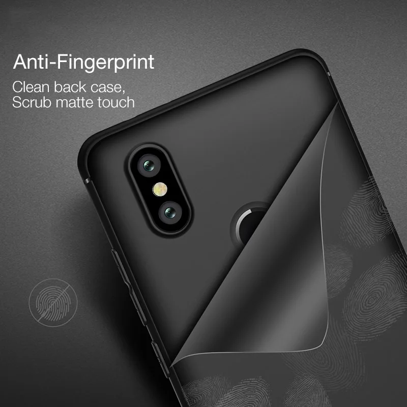 Матовый чехол из ТПУ для Xiaomi Mi 8 Lite SE Redmi Note 5 5x A1 6X A2 Mix 2S 2 6A 6 Pro S2 4X 4 4A 5A Plus чехлы с