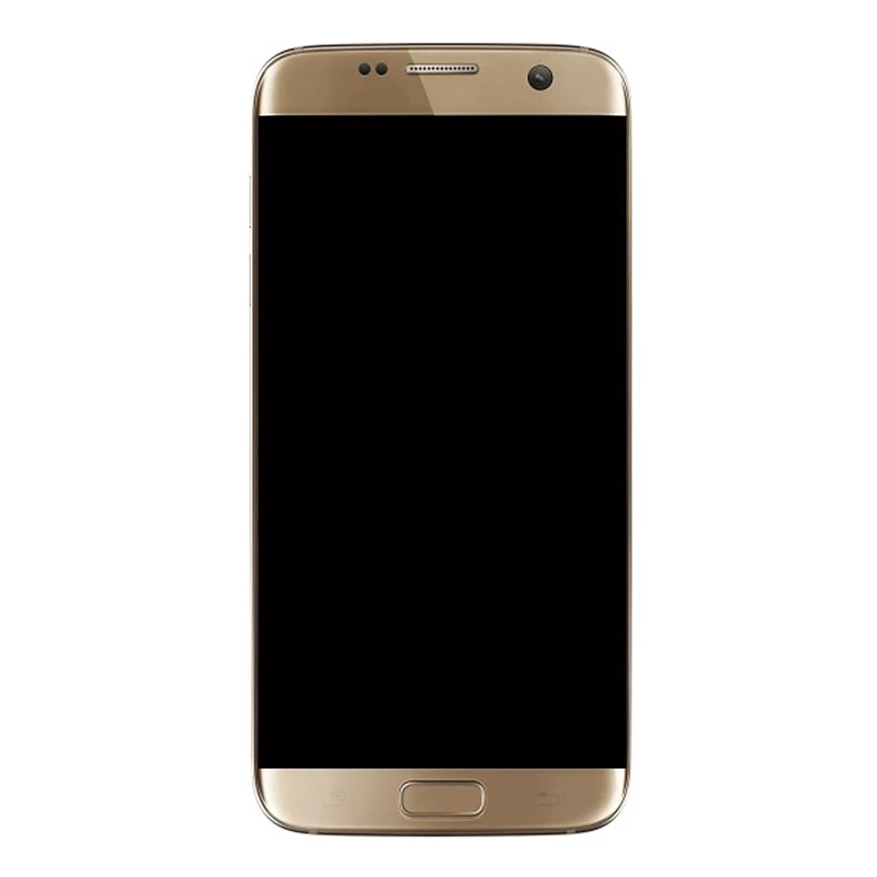 3 цвета AAA Качество для samsung Galaxy S7 край G935A G935T G935P G935V ЖК-дисплей Дисплей Сенсорный экран дигитайзер+ рамка с отверстием в сборе