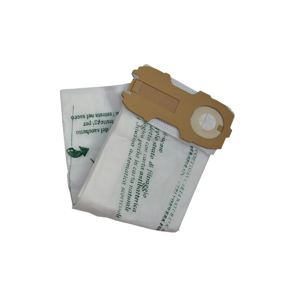 Vacuum Cleaner Bags Pack of 10 Replacement Bags for Vorwerk Kobold VK118 VK119 VK120 VK121 VK122 Vacuum Cleaner Hand Vacuum Cleaner Filter Bag Replacement Parts Accessories 