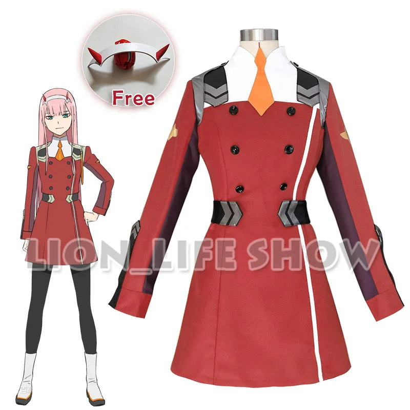 Костюм для косплея любимый во Франции ноль два кода 002 02 полный комплект|cosplay
