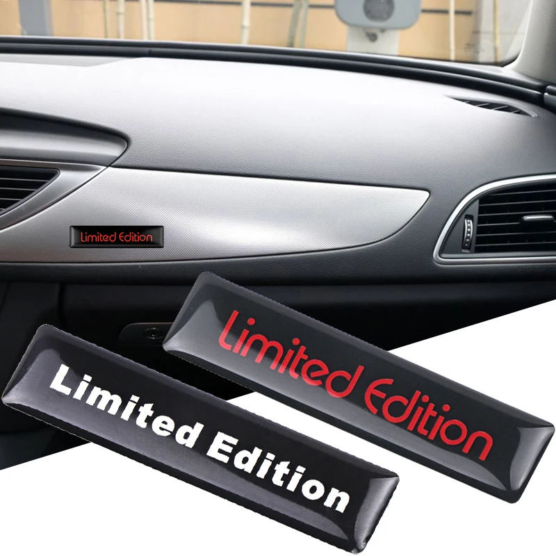 

4Pcs 3D Limited Edition Creative Auto Car Sticker Badge Decal Motorcycle Stickers Emblem for Suzuki Honda Kawasaki HARLEY YAMAHA