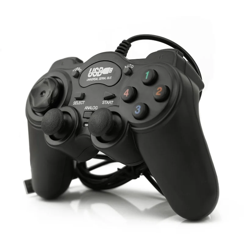 HOT-Wired-USB-2-0-Black-Gamepad-Joystick-Joypad-Gamepad-Game-Controller-For-PC-Laptop-Computer