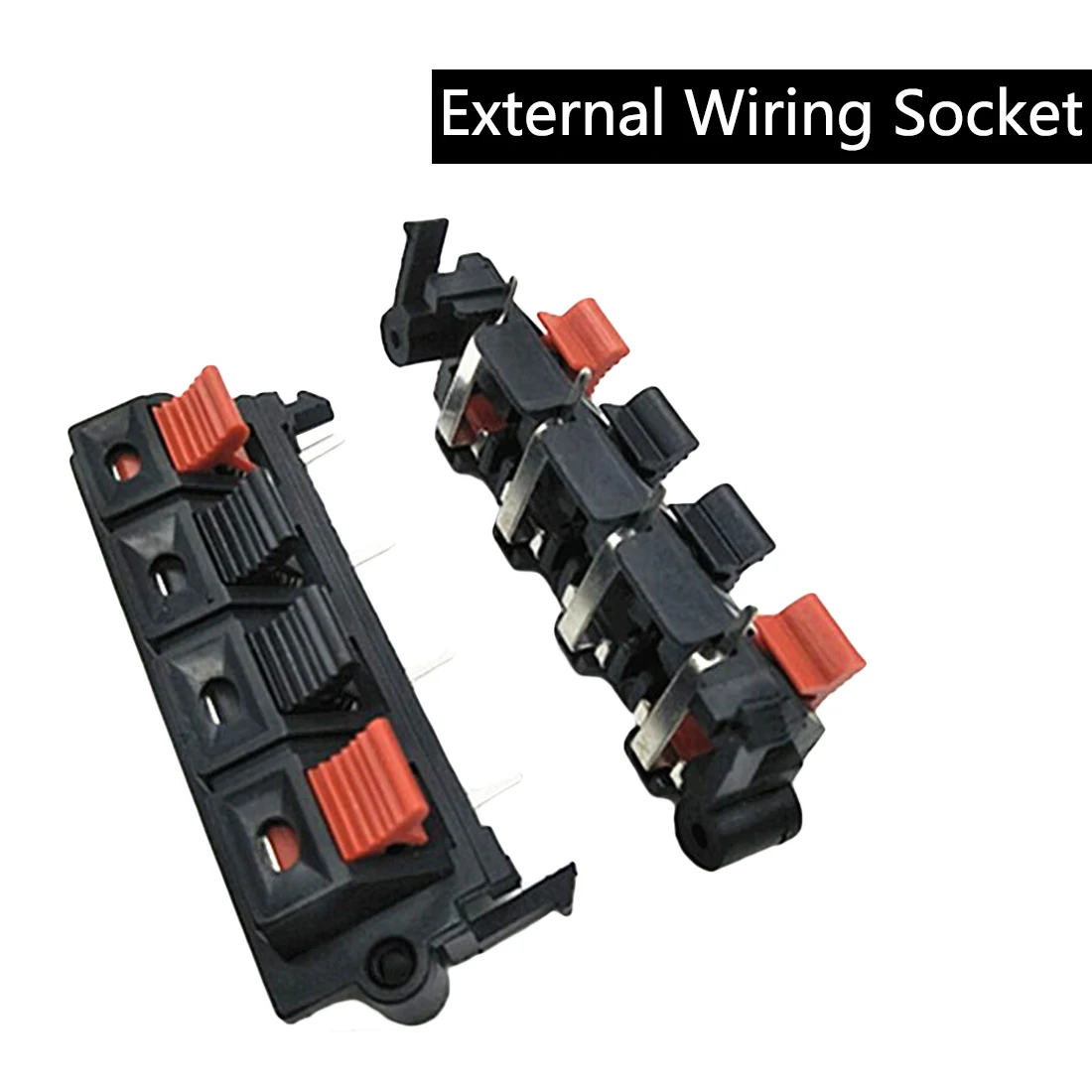

5 Pcs IMC Single Row 4 Pin 4 Position Speaker Terminal Board Connectors