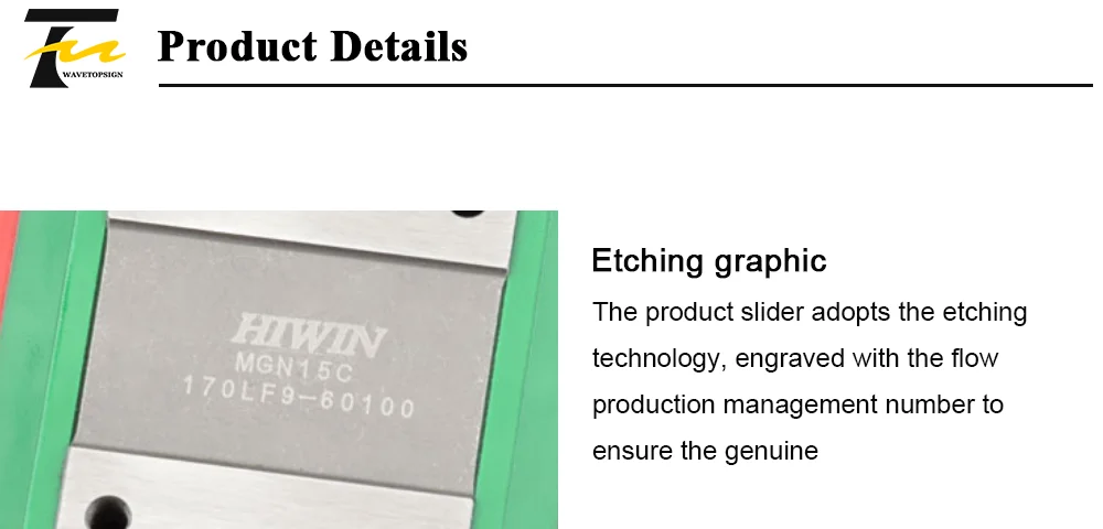 HIWIN линейный направляющий рельс слайдер MGN7C 9C 12C 15C линейный рельс линейный подшипник использовать для гравировальная и режущая машина