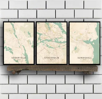 

Sodertalje Stockholm Sundsvall Trollhattan Tumba Uddevalla Umea Upplands Vasby Uppsala Varberg Vasteras Vaxjo Sweden Poster