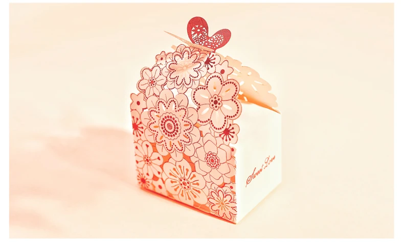 Свадебные и вечерние украшения милый цветок конфеты и шоколад упаковку