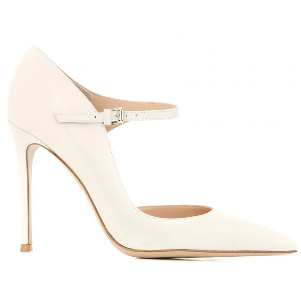 Tacon 16 Noir La Pleather Haute Point 4 Chaussures Pour Zapatos Pompes Cheville Talons Bracelet Femmes Plus Mujer Femme Ty01 Toe Et ty02 Blanc Taille aqwUd1U