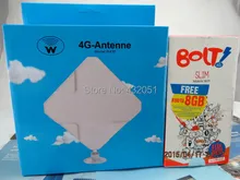 Grueso de la batería 3560 mAh Huawei E5372s 4 G TDD 2300 MHZ LTE Cat4 Mobile Hotspot WiFi Modem Router 35 dbi antena TS9