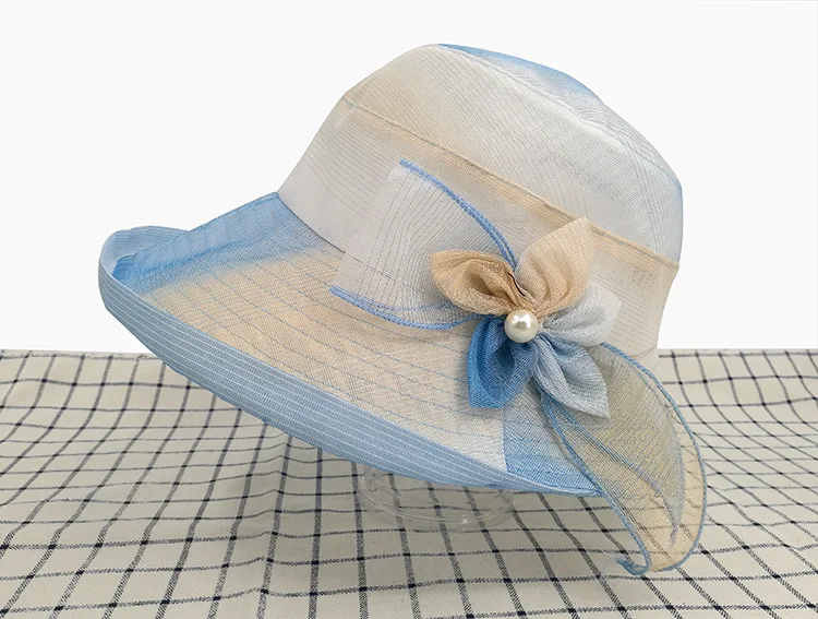 Ведро шляпы для женщин леди лето дышащий тонкий солнцезащитный крем путешествия женщин s лоскутное Kawaii мягкий корейский стиль Элегантный Модный шикарная шляпа