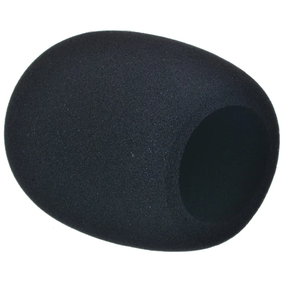 1PC Black Microphone Foam Cover Filter Windscreen Sponge Cover Replacement For Blue Yeti Pro Mic