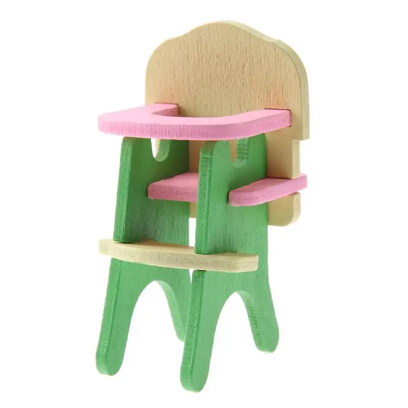 Моделирование Деревянные маленькие мебель игрушки кукольный домик деревянная мебель куклы Детская комната для детская игрушка мебель для