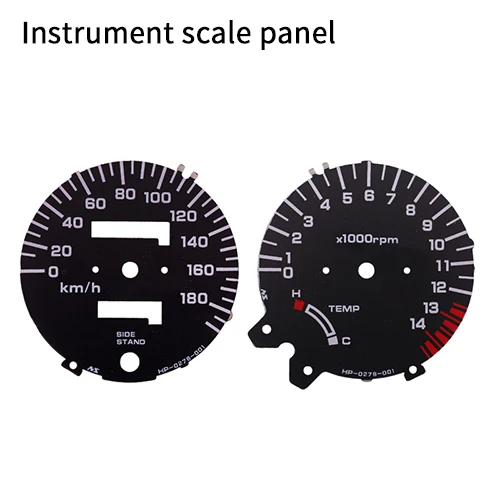Корпус прибора спидометр крышка датчики плателя метр одометра тахометр в виде ракушки для Honda CB400 1992 1993 1994 CB400 92-94 - Цвет: scale panel