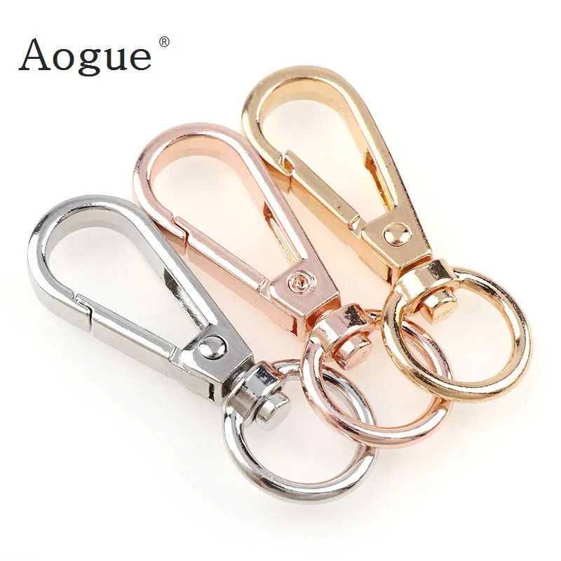 

3pcs/lot 50x18mmMetal Key Chain Holder Swivel Trigger Lobster Clasp Snap Hook Key Chains For Jewelry Fit Women Men Key Chain