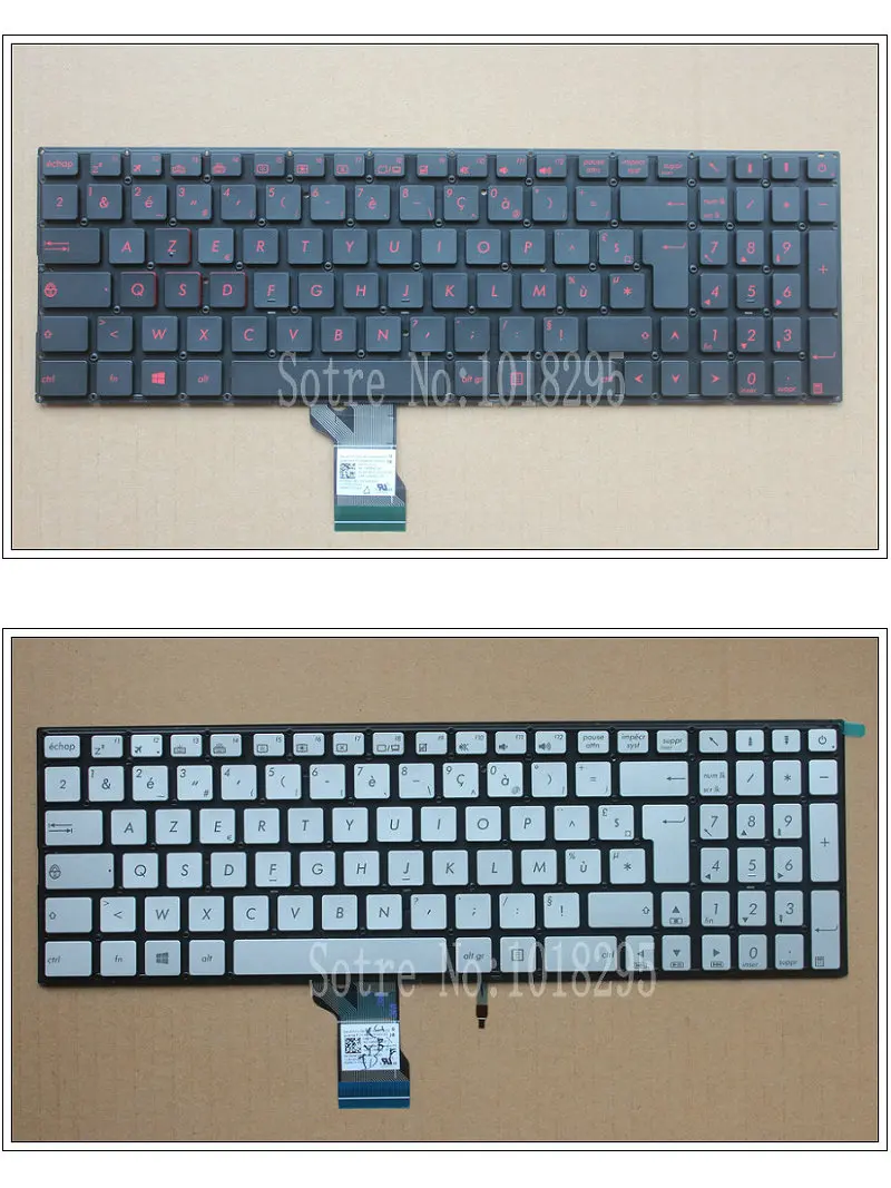Новый FR Клавиатура с подсветкой для ASUS UX52 UX52A N541 N541L N541LA Q501 Q501L Q501LA Q551 Q551L Q551LB Q551LN
