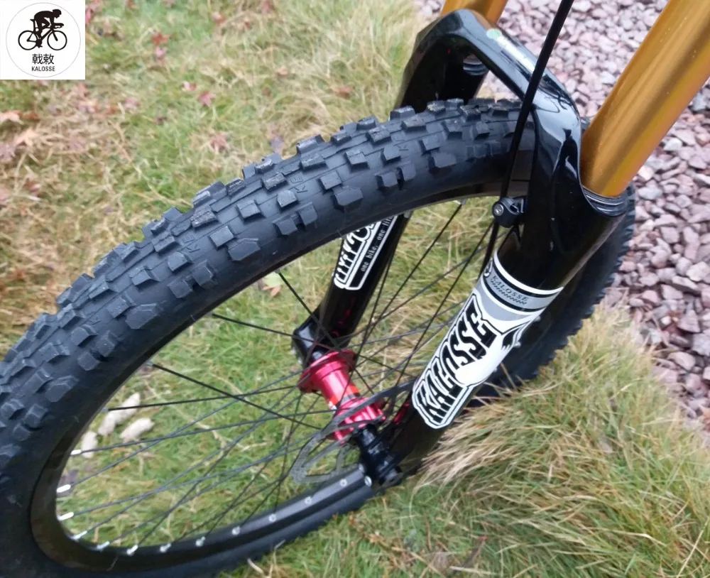 Top Kalosse  DH/XC/AM    Soft-tail Frame   26*17 inch   bicicleta mountain bike  27 speed  26er Hydraulic  Disc brakes 9