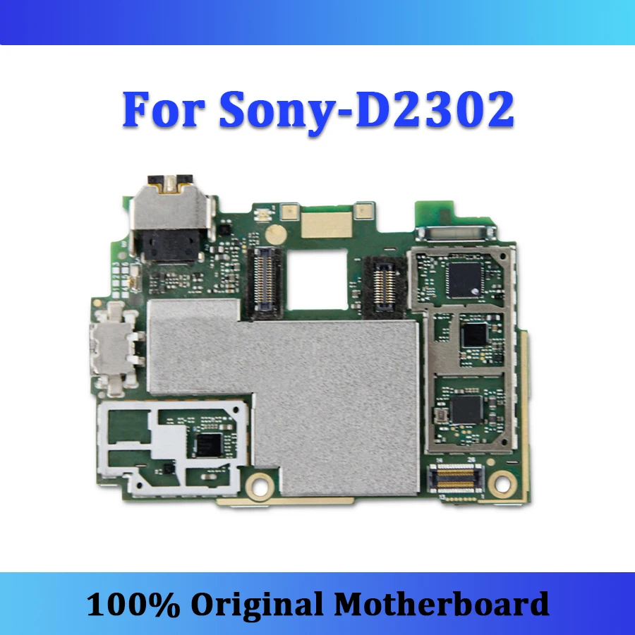 

Unlocked for Sony Xperia M2 D2302 motherboard with chip Whole mainboard tested Android OS Original logic board D2302 motherboard