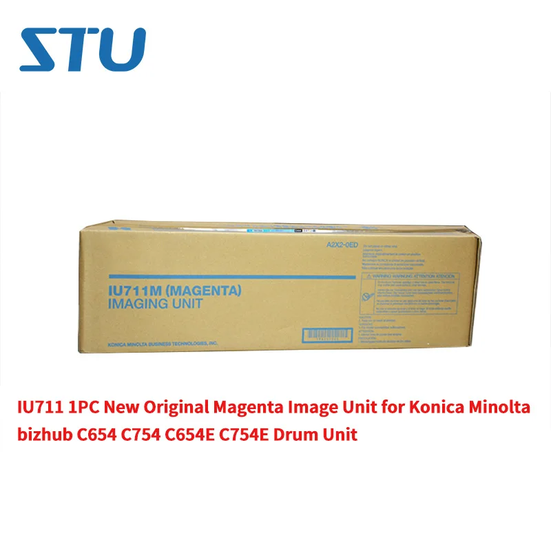 IU711 1 предмет пурпурный изображения Блок для KONICA MINOLTA BIZHUB C654 C754 C654E C754E фотобарабан