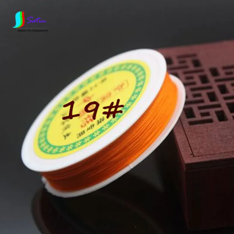 № 71 jade линии 0.4 мм бисером линии Плетеный Цепочки и ожерелья подвеска DIY ручной веревку ювелирные изделия шнурки Практические Красочные веревка s030m