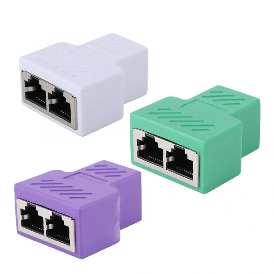 3,5 мм Мужской 3-канальный блок питания сети RJ45 8-ядерный Jack сплиттер адаптер poe, сетевые компонентов сети сплиттер
