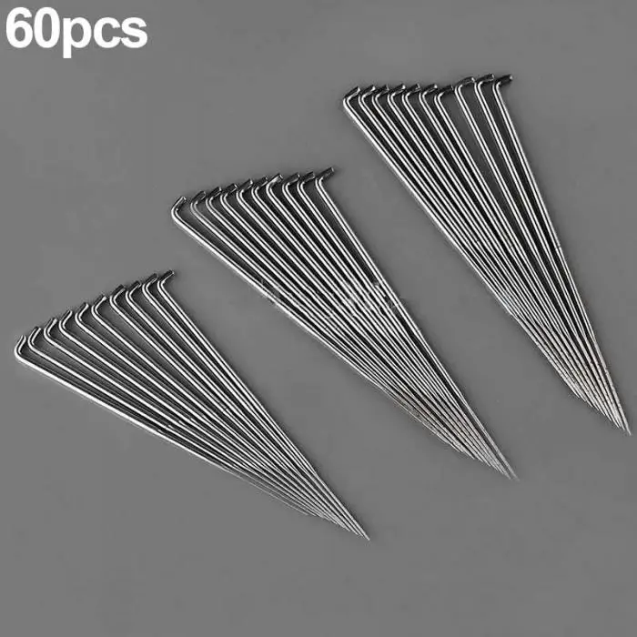 60 шт. 79/86/91 мм иглы для войлоковаляния DIY Ручная игла для шерсти войлока инструменты Наборы вышивка DIY аксессуары для вязания JS22