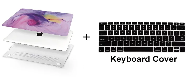 Чехол для ноутбука чехол для Apple Macbook Air 11 1" A1369 A1466 для Macbook retina Pro Touch Bar 12 13 15 жесткий чехол