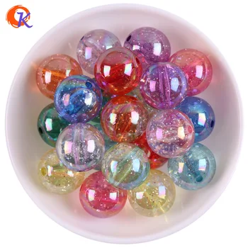 

Cordial Design 100Pcs/Lot 20MM Acrylic Beads/AB Effect/Shining Powder In Bead/Hand Made/Bead For Chunky Jewelry/Earring Findings