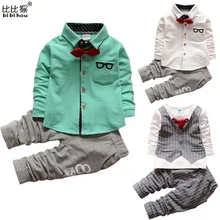 2016 New Fashion font b Kids b font Clothes Spring Autumn Baby Boys Sets font b