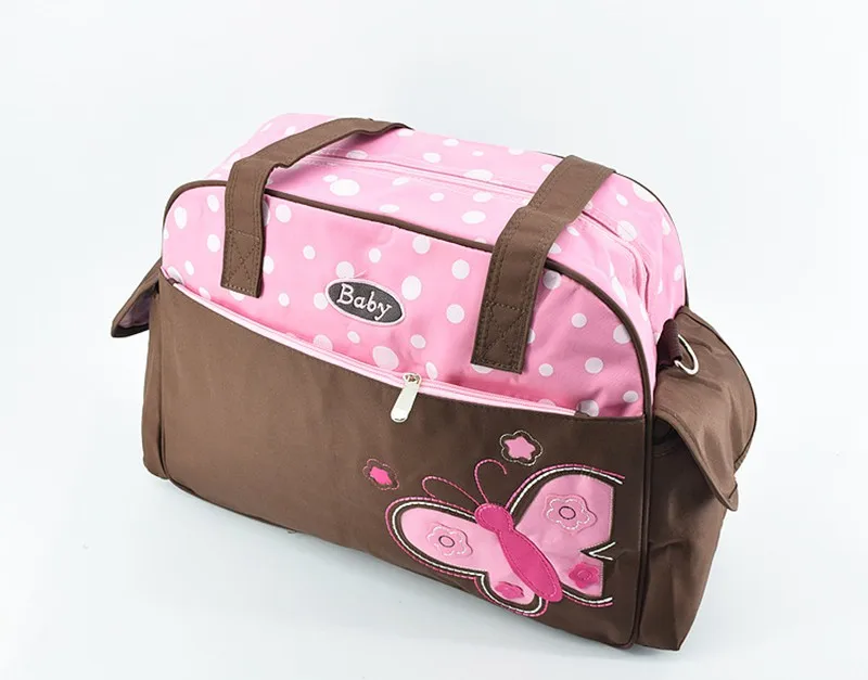 CROAL CHERIE 411730cm Tote Nappy Bag Organizer Butterfly Style Baby Care Bag For Stroller Diaper Bags With Diaper pad  (14)