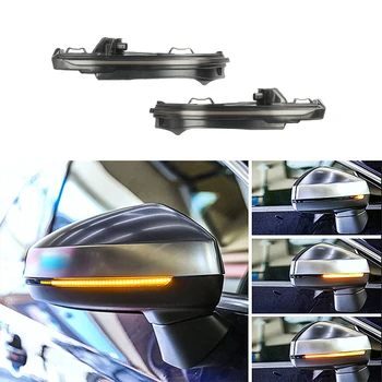 

Dynamic Blinker Sequential LED Left Right Mirror Turn Signal Lamp Fit For AUDI Q7 2017-2019 Q5 2018-2019