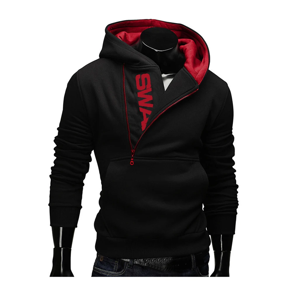 

Hoodies Men 2019 Spring Fashion Tracksuit Sweatshirt Men's Winter Warm Collar Cap Long Sleeves Pullover Hoody Sports Sweatshirts