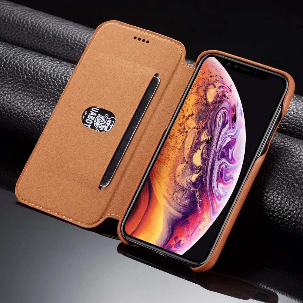 Чехол для iPhone XS Max XR роскошный тонкий бумажник из искусственной кожи с подставкой