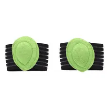 JEYL 2X 2Pcs Feet Protect Care Metatarsal Cushion Pain Arch Support Cushion Footpad Run-Up Pad Black+Green