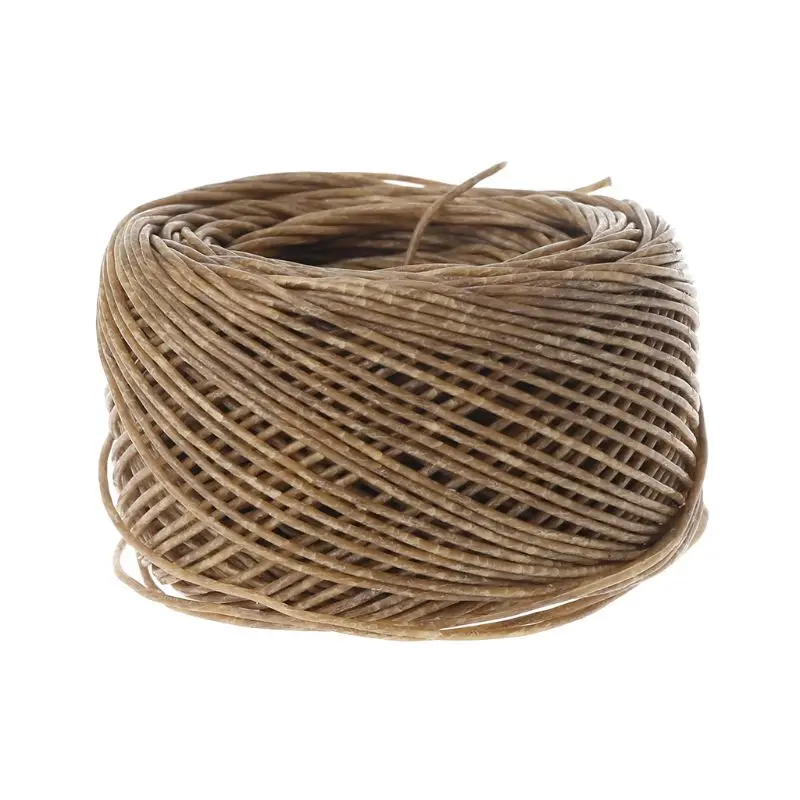 

Hemp fiber beeswax candle core natural environmental hemp rope 200 feet (61 meters)