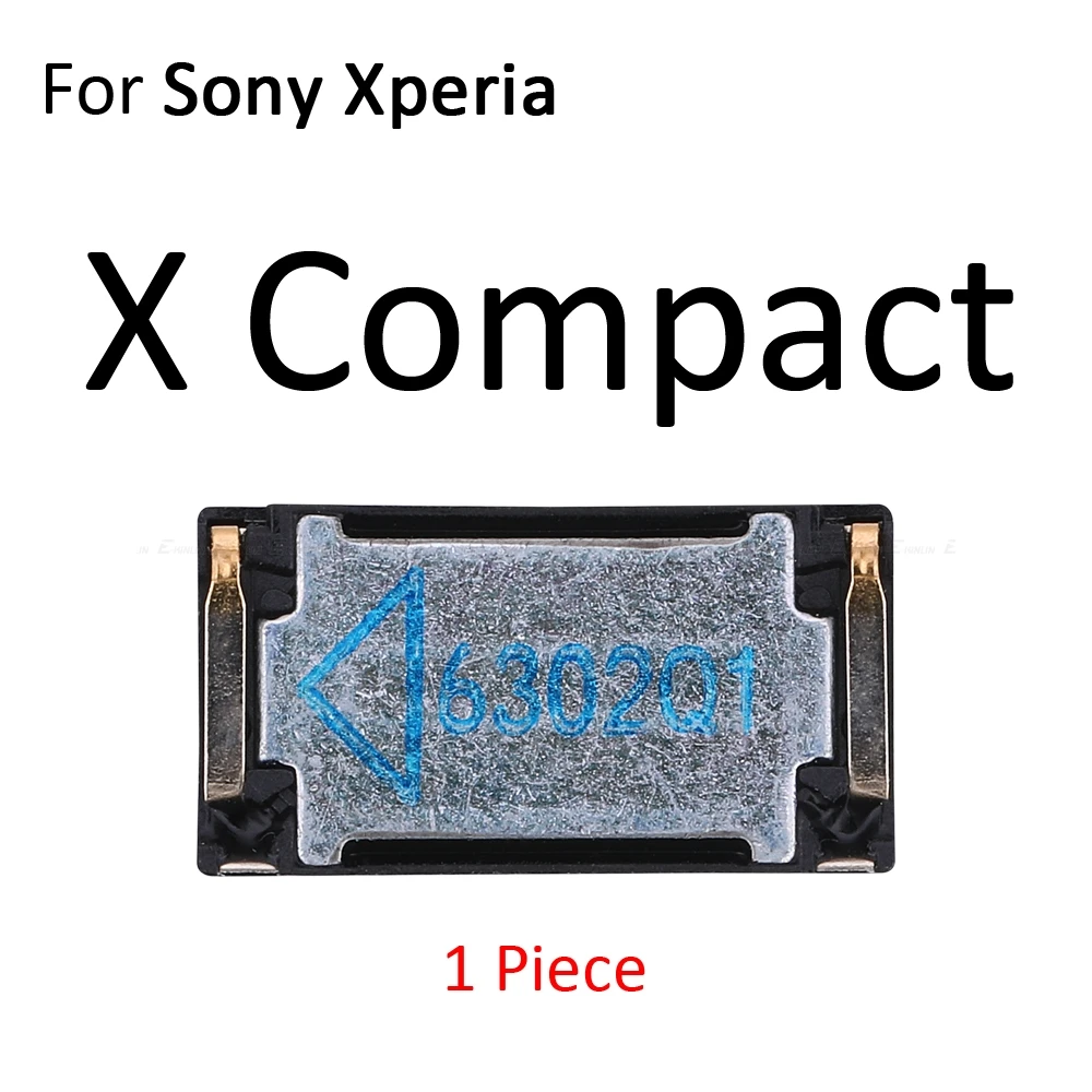 Earpiece Receiver Front Top Ear Speaker Repair Parts For Sony Xperia Z5 Premium Z4 Z3 Z2 Z1 Z Ultra M5 M4 X Compact Performance - Color: X Compact