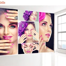 3d настенная бумага домашний декор обои в рулонах для гостиной фрески рулон Papel де Parede ногтей салон моды Роза