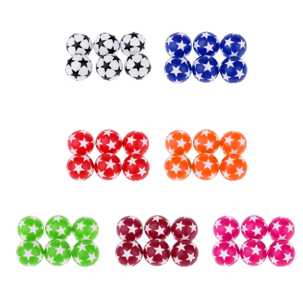 Пластиковый футбольный мяч MagiDeal 6 шт. Fussball Soccerball подарок для занятий спортом в