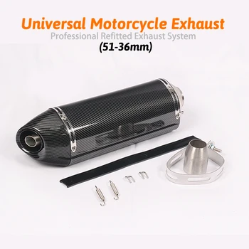 

Universal Motorcycle Yoshimura Exhaust Pipe Escape Modified Muffler DB Killer Sticker Silence For R6 Ninja250 CBR500 Z800