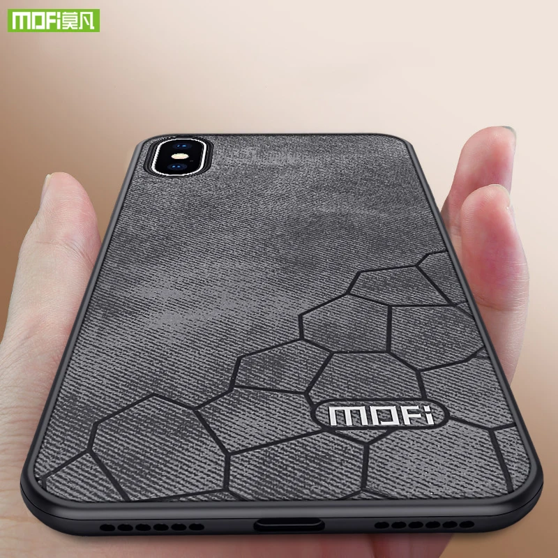 Чехол MOFI для iphone XS Max Роскошный Жесткий чехол на заднюю панель оригинальный