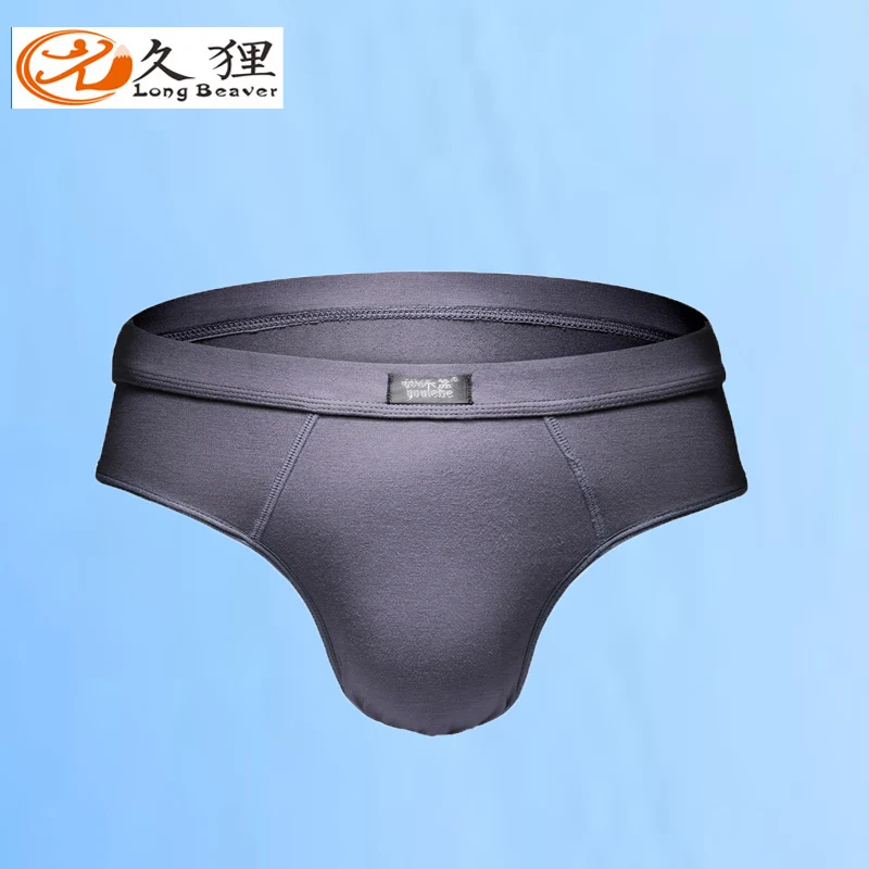 

Men's Explosive Breathable Solid Color Briefs Breathable Sexy Men's Underwear Mid-Waist Comfort Shorts