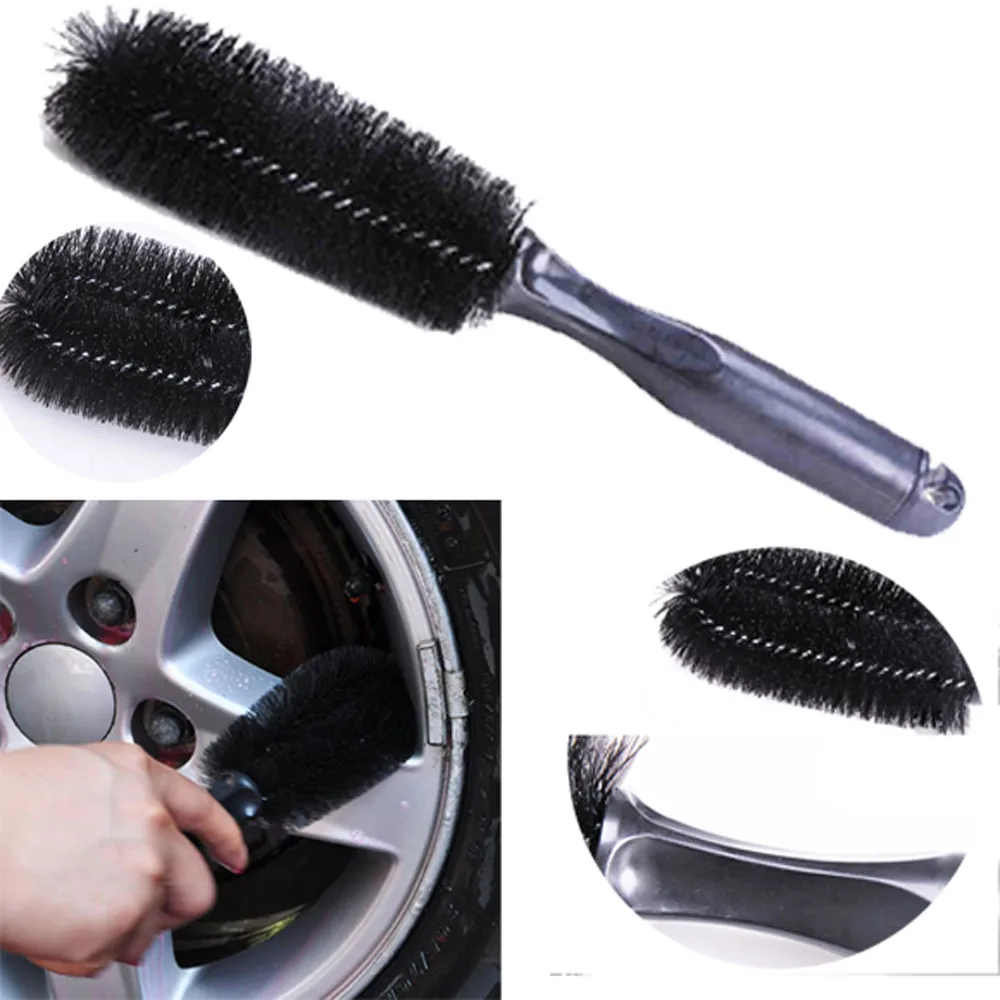 

CARPRIE Cleaning brush Car Vehicle Motorcycle Wheel Tire Rim Scrub Brush Washing Cleaning Tool Cleaner a27