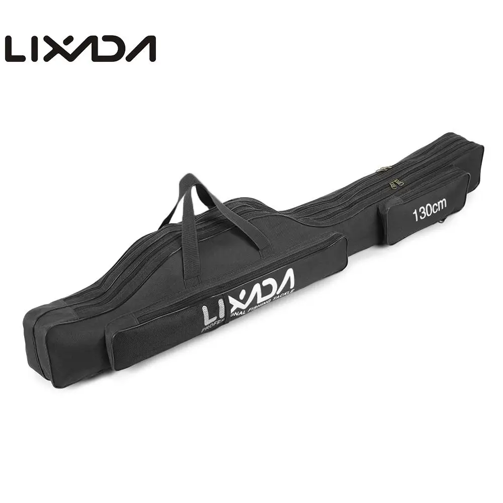 Lixada Fishing Bag Portable Folding Fishing Rod Re