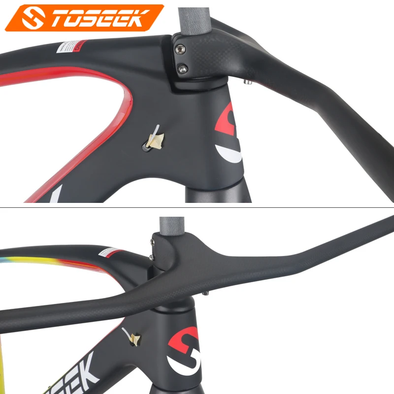3K T800 полностью углеродное волокно матовое 17 градусов альпинистский горизонтальный руль/однообразный горный MTB велосипед руль части велосипеда